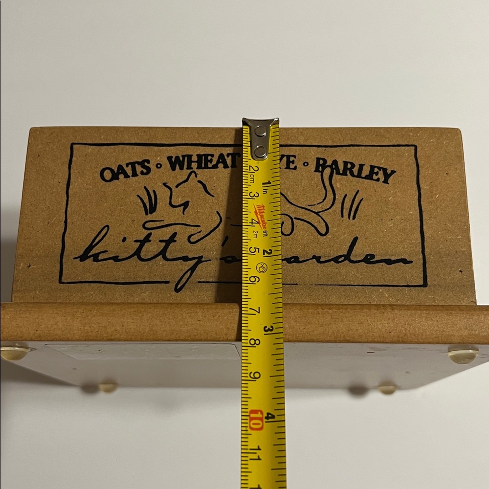 Kitty Garden Wooden Box Planter Pioneer Pets Products - Picture 7 of 8